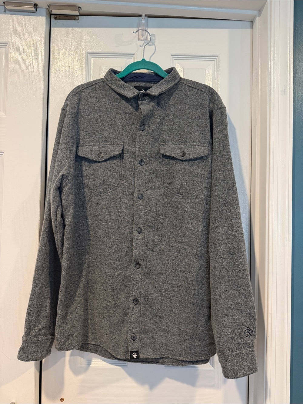 Rabbit High Country LS Wool Shirt Charcoal